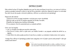 Vista previa - Tarjetas / Manipulativos - 24 TARJETAS PARA TRABAJAR LA ESCRITURA VERSIÓN ROPA - página 3
