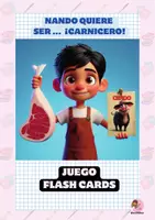 Vista previa - Tarjetas / Manipulativos - JUEGO FLASH CARDS DE ANIMALES - Portada