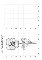Vorschau - Arbeitsblätter - Rastertechnik Frühblüher - Zeichnen lernen - Frühling Blumen - Seite 3