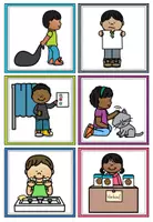 Vorschau - Arbeitsblätter - Verben - DaF DaZ - Übungsmaterial Bild- und Wortkarten - Seite 2