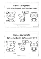 Vorschau - Merkblätter - Zahlen runden im Zahlenraum 1000 - kleines Übungsheft - Seite 2