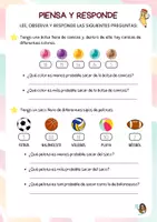 Vista previa - Hojas de trabajo - Actividades matemáticas - Nivel intermedio - página 3