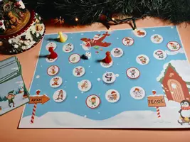 Προεπισκόπηση - Flashcards - Επιτραπέζια χριστουγεννιάτικης επανάληψης - Γ' Δημοτικού - Εξώφυλλο