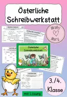 Vorschau - Arbeitsblätter - Materialpaket: Österliche Schreibwerkstatt - Seite 1