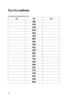 Vorschau - Arbeitsblätter - Nachbarzahlen im Tausenderraum. Nachbarzehner, Nachbarhunderter - Seite 1