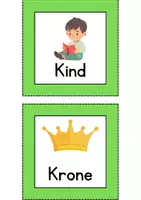Vorschau - Fördermaterial/Inklusion - Begleiter und Bilder: Lernkarten zur Zuordnung für Kinder - Seite 3