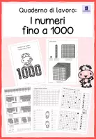 anteprima - Materiale di supporto/inclusione - Quaderno di lavoro: I numeri fino a 1000 - Pagina 1