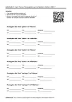 Vorschau - Arbeitsblätter - Arbeitsblätter zum Thema "Verben" + Lösung & MP3 + Mindmap + Infografik - Seite 3