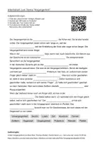 Vorschau - Arbeitsblätter - Arbeitsblätter "Vergangenheit" + Lösung & MP3 + - Deckblatt