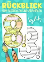 Vorschau - Arbeitsblätter - Schuljahresrückblick 8. Klasse - Steckbrief für den Sommer - Deckblatt