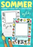 Vorschau - Arbeitsblätter - Mein schönstes Ferienerlebnis - Rückblick auf die Sommerferien - Schreiben & Malen - Deckblatt