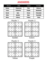 Vorschau - Spiele - Easter: logic puzzle & Word Sudoku Activities with Answers - Seite 3