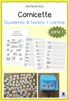 anteprima - Esercizi - Quaderno di matematica: cornicette (parte 1) - Pagina di copertina