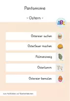 Vorschau - Spiele - Pantomime : Ostern (Theater) - Deckblatt