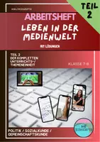 Vorschau - Stundenentwürfe - Leben in der Medienwelt Teil 2 - Arbeitsheft - Deckblatt