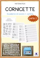 anteprima - Esercizi - Quaderno di matematica: cornicette (parte 3) - Pagina di copertina