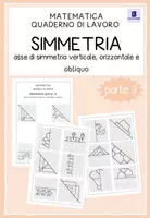 anteprima - Esercizi - Quaderno di lavoro: simmetria (parte 3) - Pagina di copertina