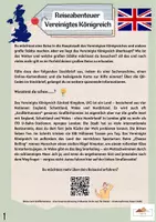 Vorschau - Arbeitsblätter - Materialpaket Steckbrief Vereinigtes Königreich/Großbritannien differenziert mit Lösungen - Seite 1