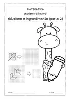 anteprima - Esercizi - Quaderno di lavoro: ingrandimento e riduzione (parte 2) - Pagina 2