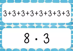 Vorschau - Präsentationen/Tafelbilder - Tafelmaterial: vom Plus zum Mal - Grundvorstellung Multiplikation - Seite 2