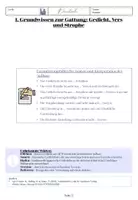 Vorschau - Stationenlernen - Stationenlernen Wiederholung Lyrik formale Analyse - Seite 3