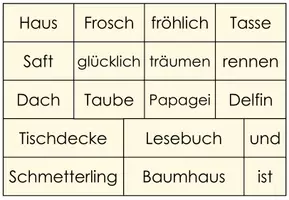 Vorschau - Arbeitsblätter - Blitzlesen - mit Partner (Freiarbeit Deutsch) - Seite 2