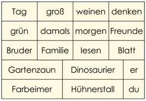 Vorschau - Arbeitsblätter - Blitzlesen - mit Partner (Freiarbeit Deutsch) - Seite 3