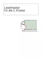 Vorschau - Arbeitsblätter - Lesetheater für die 2. Klasse (Mini) - Deckblatt