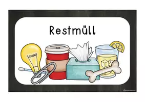 Vorschau - Präsentationen/Tafelbilder - Mülltrennung erarbeiten: Schilder/Tafelmaterial - Version Österreich - Seite 3