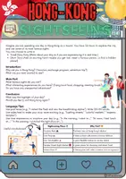 Vorschau - Arbeitsblätter - Hong-Kong Sightseeing Writing - Grade 9 - Deckblatt