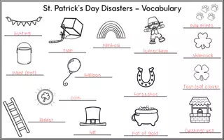 Vorschau - Arbeitsblätter - St. Patrick's Day Disasters - Story Walk (Ireland) - Seite 2