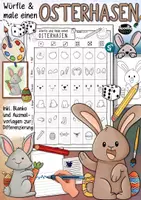 Vorschau - Mal- und Bastelvorlagen - Würfle & male einen Osterhasen – Kreatives Zeichenprojekt für Ostern - Deckblatt