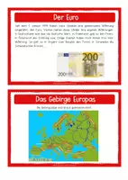 Vorschau - Anderer Materialtyp - Kontinente Europa zweifachdifferenzierte Infokartei - Seite 3