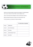 Vorschau - Arbeitsblätter - Fußball im Matheunterricht - Rechnen mit Dezimalzahlen - Seite 1