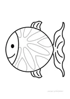 Vorschau - Mal- und Bastelvorlagen - Fisch - Mandalas, Fensterbilder, Unterwasserwelt - Seite 3