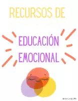 Vista previa - Decoración del aula - Dosier de emociones para el aula - Portada