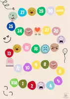 anteprima - Programmi scolastici / Materiali per docenti - Gioco dell'oca delle emozioni- Kit stampabile - Pagina di copertina