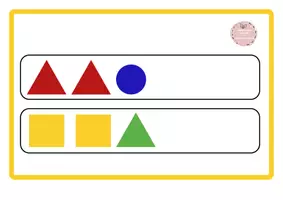 Vista previa - Tarjetas / Manipulativos - SERIES GEOMÉTRICAS 🔷🔴🟩 PARA INFANTIL, TARJETAS DE JUEGO - Portada