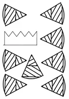 Aperçu - Feuilles d'exercices - Je découpe et j'assemble la galette - Page 2