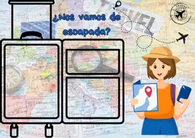 Vista previa - Tarjetas / Manipulativos - ¿Nos Vamos de Escapada? - página 1
