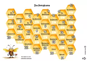 Vorschau - Interaktives Material - Wissenskartei - Bienen: INTERAKTIV - Seite 2