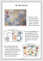 Vorschau - Unterrichtsreihen - Beim Frühstück - Material zur Sprachförderung - Seite 2