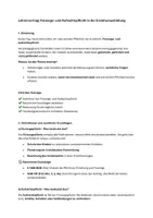 Vorschau - Stundenentwürfe - Fürsorge- und Aufsichtspflicht in der Erzieherausbildung: Lehrervortrag, Handout, Fallbespiel, Arbeitsauftrag - Seite 1