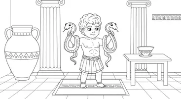 Προεπισκόπηση - Άλλος τύπος υλικού - Coloring Pages Ηρακλής - Σελίδα 1
