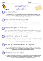 Vorschau - Arbeitsblätter - Versuchstiere Arbeitsblatt 7. & 8. Klasse Tierversuche AB mit Lösungen - Seite 2