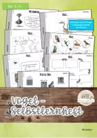 Vorschau - Arbeitsblätter - Vogel: Selbstlernheft - Deckblatt