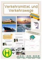 Vorschau - Stundenentwürfe - Materialpaket Verkehr in Europa - Seite 1