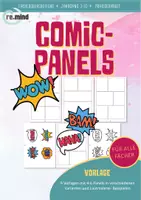 Vorschau - Arbeitsblätter - Comic Vorlage für kreativen und fächerübergreifenden Unterricht - Deckblatt
