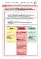 Vorschau - Unterrichtsreihen - Einen Informationstext planen, schreiben, überarbeiten - Materialgestütztes Schreiben inklusive Checkliste, Schreibplan, Formulierungshilfen, Methodenkästen, vorentlastende Aufgaben und Lösungen! - Seite 3
