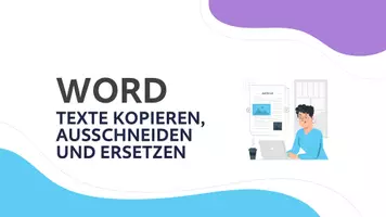 Vorschau - Arbeitsblätter - Komplette Unterrichtsstunde: Texte kopieren, ausschneiden und ersetzen in Word - Seite 1